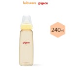 Pigeon (1080)-0Bình Sữa Pigeon PPSU Cổ Hẹp 240ML (4 Tháng Tuổi)